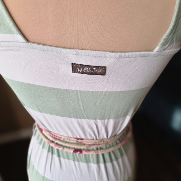 Matilda Jane Seaside Afternoon Striped Maxi Dress | Size XS (fits M) - Picture 8 of 12